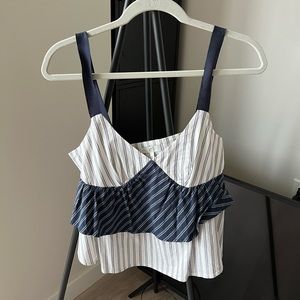 Joie Striped Tank Cami Top Striped